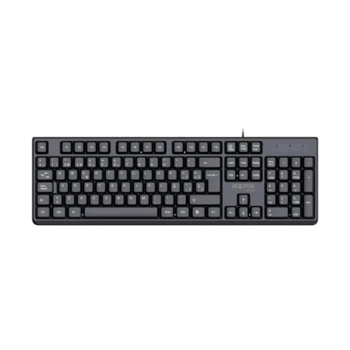approx teclado x205 usb 2.0 negro