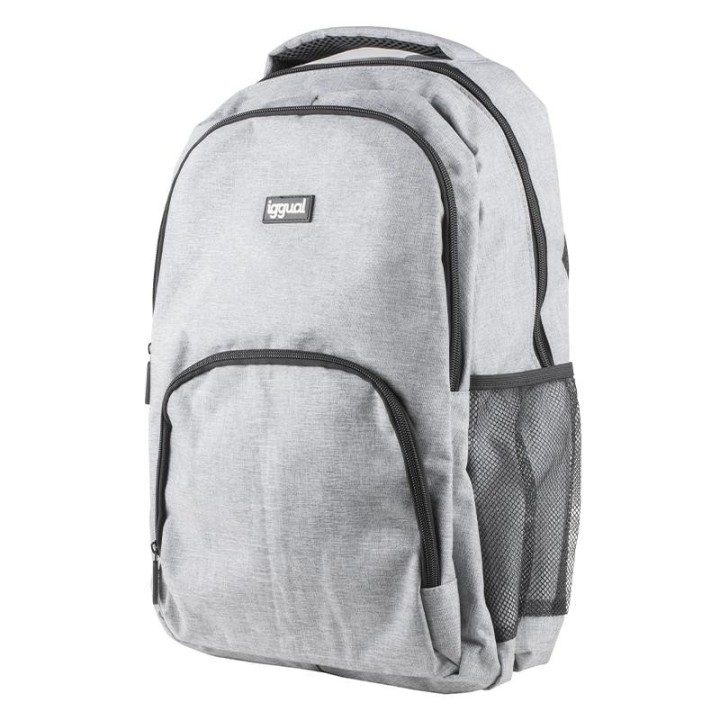 iggual mochila portatil 15.6 17 everyday use gris