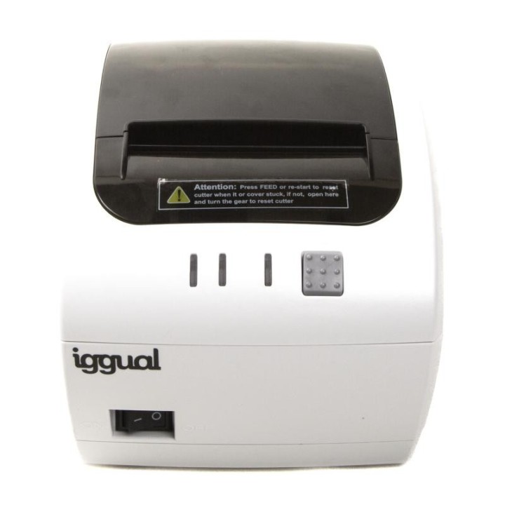 iggual impresora termica tp easy 80w usb+rj11 blan