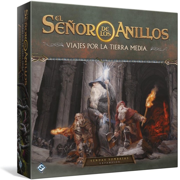 juegos juego de mesa el senor de los anillos sendas sombrias