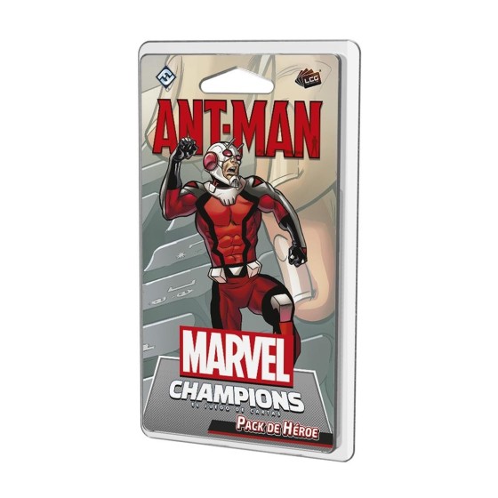 juegos juego de mesa marvel champions  ant   man 60 cartas pegi 14