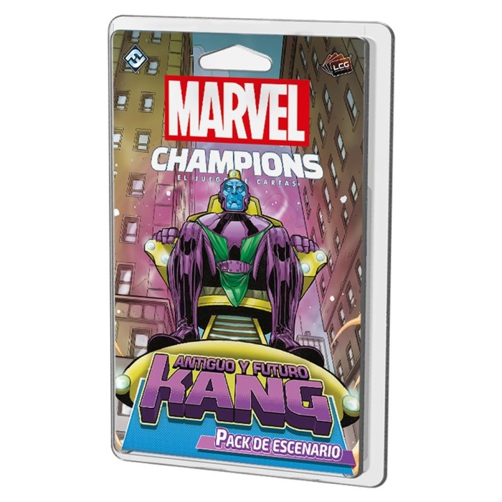 juegos juego de mesa marvel champions  antiguo y futuro kang 73 cartas pegi 14
