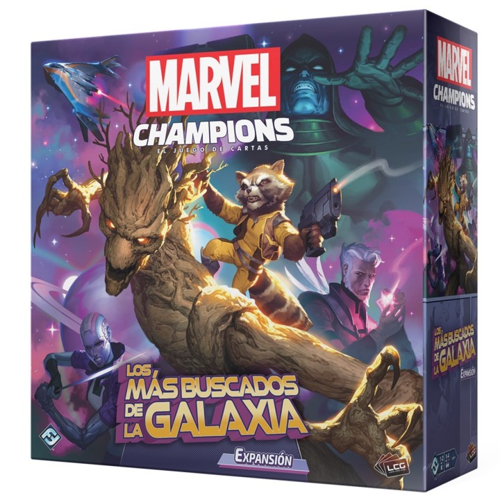 juegos juego de mesa marvel champions  los mas buscados de la galaxia pegi 14