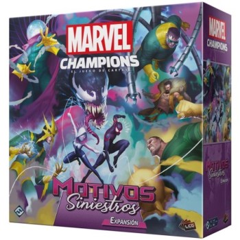 juegos juego de mesa marvel champions motivos siniestros pegi 14