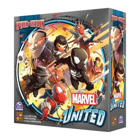 juegos juego de mesa marvel united spider   geddon