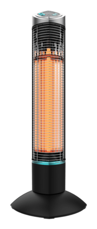 readywarm cecotec 1000 power tower calefactor de exterior con 1000 w