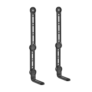 soporte universal aisens para barra de sonido negro