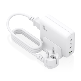 cargador gan aisens sobremesa 140w 3xusb c pd3.1 qc4.0 qc5.0 usb a qc3.0