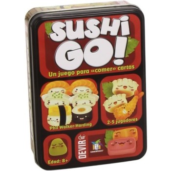 devir juego de mesa devir sushi go pegi 10