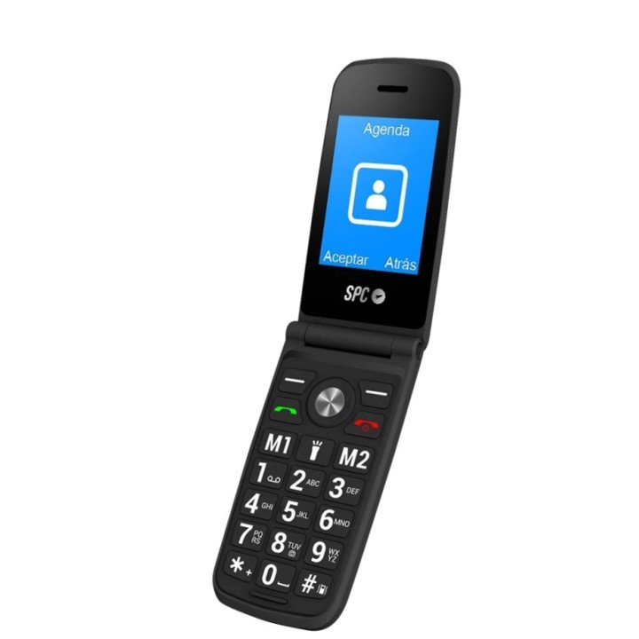 spc 2325n titan telefono movil bt fm negro