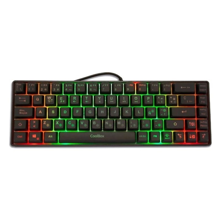 coolbox gaming teclado key65 rgb