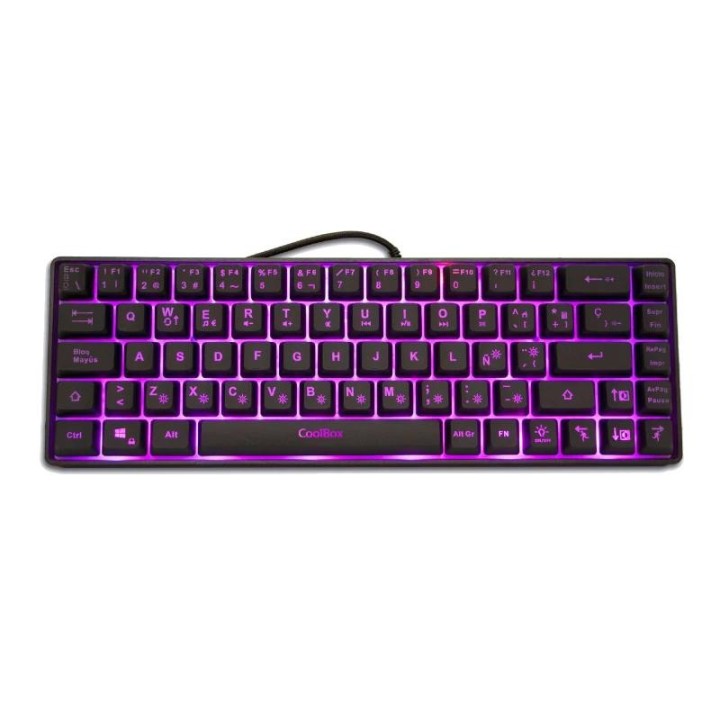 coolbox gaming teclado key65 rgb