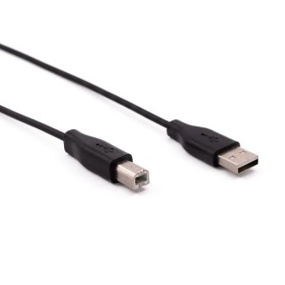 nilox cable usb tipo a a  usb tipo b nilox 1.8m    macho   macho    negro
