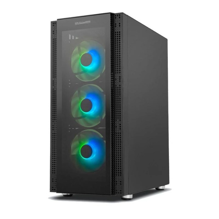 nox semitorre hummer aero hyperflow argb negro