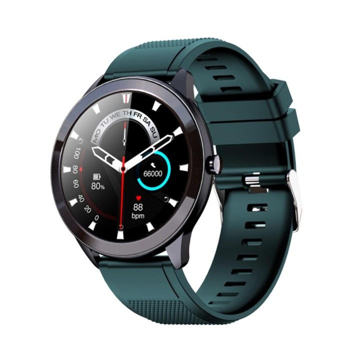 leotec digital lifestyle smartwatch leotec multisport wave verde