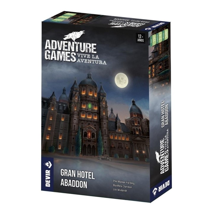 devir juego de mesa adventure games  gran hotel abaddon