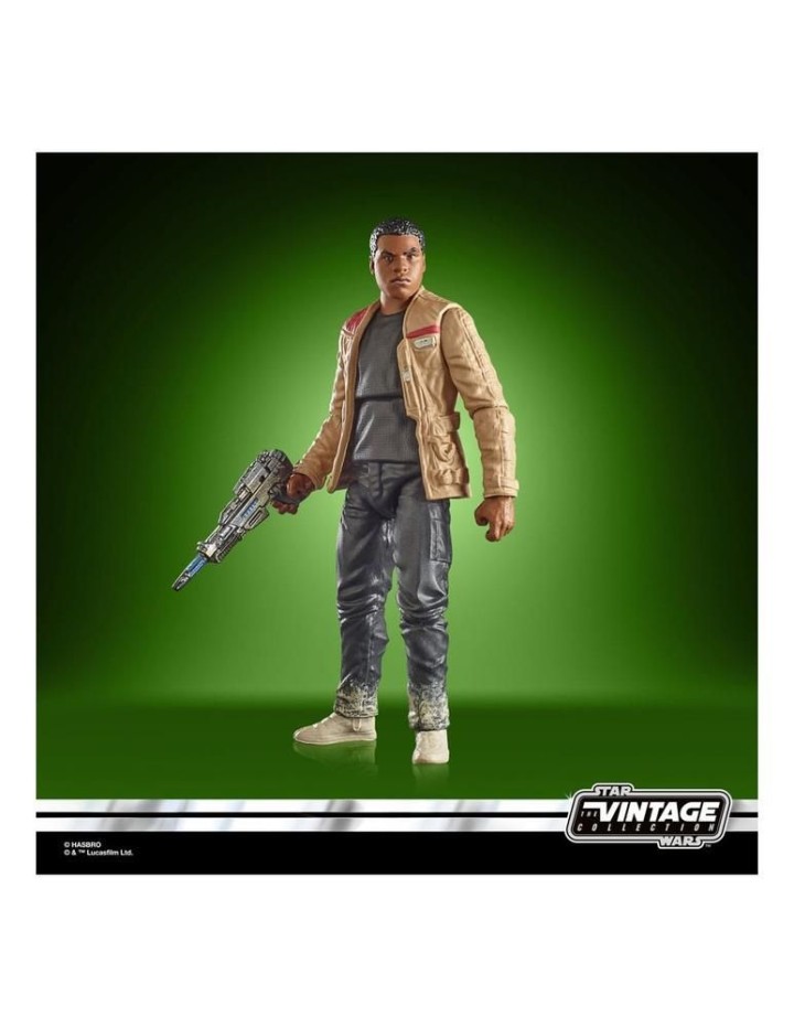 hasbro figura hasbro star wars the force awakens the vintage collection finn starkiller base