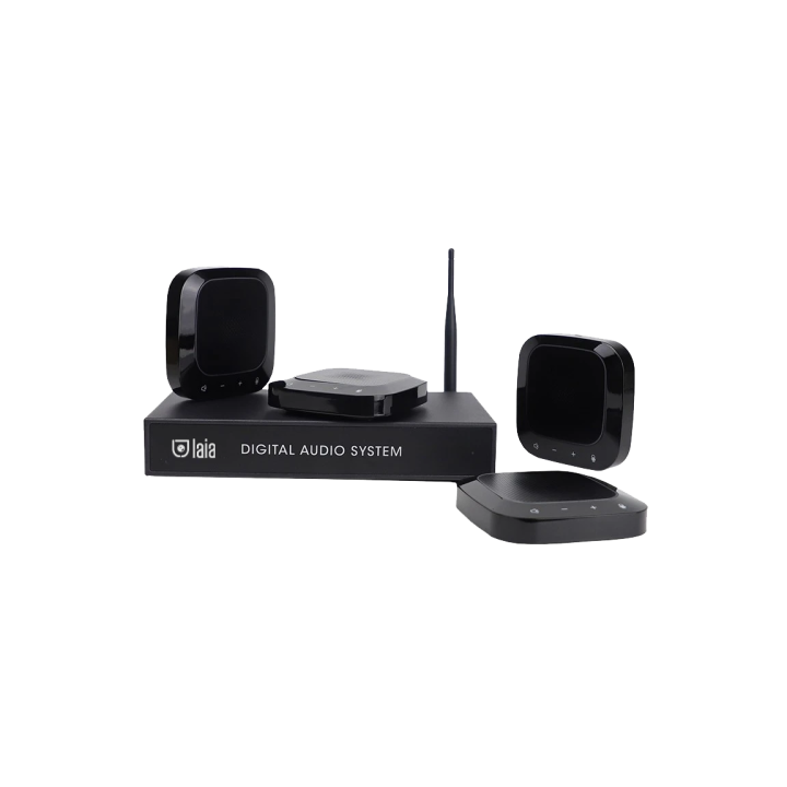 laia laia cute  tpq22  t pod quad 22, sistema de audio usb con 4 microfonos wifi de sobremesa. funci