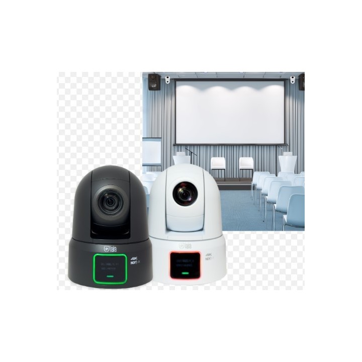 laia laia  prc 425nw  broadcaster pro 25x ndi 3g  white    camara ptz, sensor sony cmos 1/1,8, 4kp60