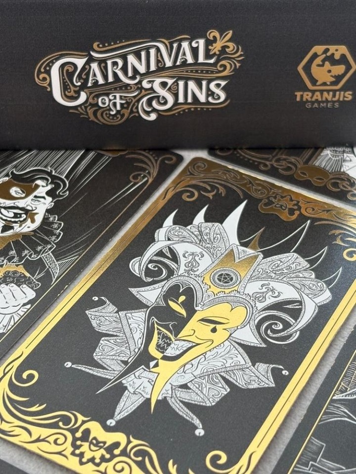 tranjis games sl juego de mesa carnival of sins