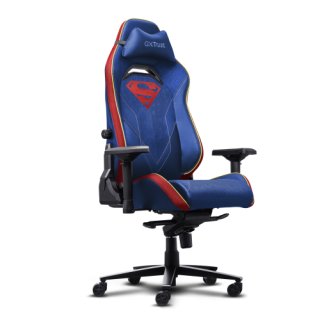 trust trust gxt 721sm ruya pro silla para videojuegos universal asiento acolchado azul, rojo
