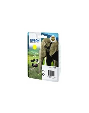 epson cartucho tinta epson t242440 amarillo para epson xp   750 c13t24244010    elefante