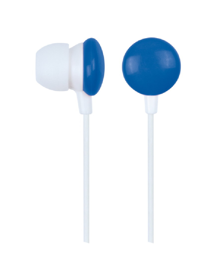 auriculares gembird mhp ep 001 b azul alambrico jack 3.5mm