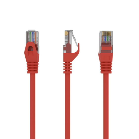 cable red gembird utp cat6 0,5m rojo
