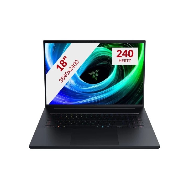 razer portatil razer blade 18  k11/dual uhd+ 240hzfhd+ 440hz/ultra 9 275hx/32gb/rtx 5070 ti/1tb  rz0