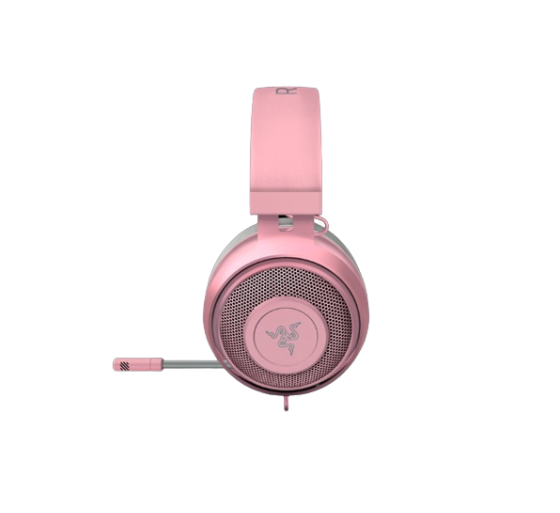 razer auriculares razer kraken kitty v2 quartz  rz04 04730200 r3m1