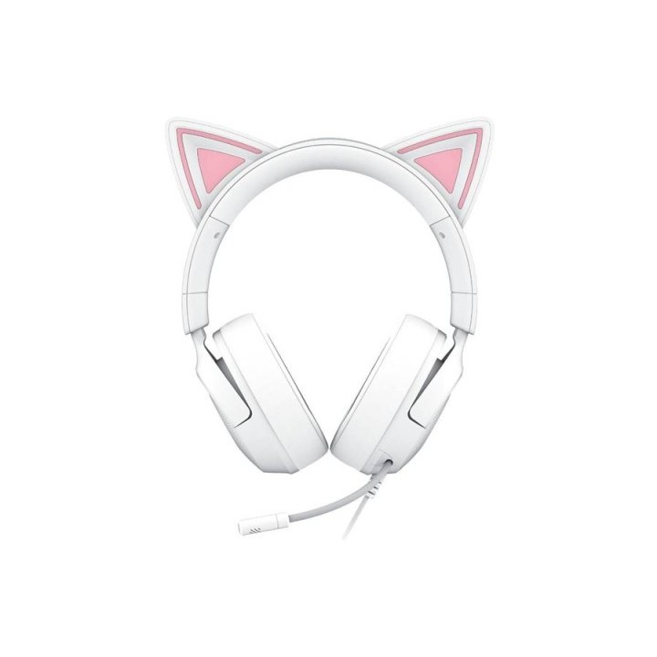 razer auriculares razer kraken kitty v3 x white  rz04 05350300 r3m1