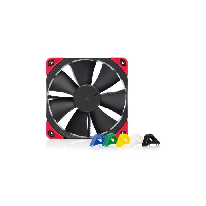 noctua noctua ventilador caja nf f12 pwm ch.bk.s, nf f12 pwm chromax.black.swap, 120mm, 120x120x25mm