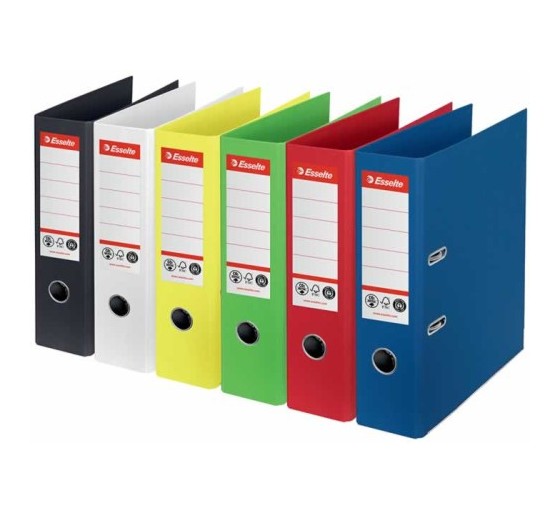 esselte archivador co2 neutral no1 a4 lomo 75mm azul vivida esselte 627565  pack  10 unidades
