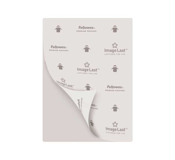 paq. 25 fundas plastificar fellowes 80mic a4 brillo