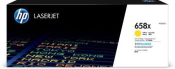 hp hp cartucho de toner original laserjet 658x amarillo de alta capacidad