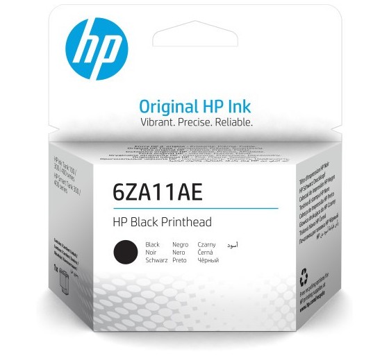 hp hp cap de imprimare 6za11ae negru cabeza de impresora inyeccion de tinta termica