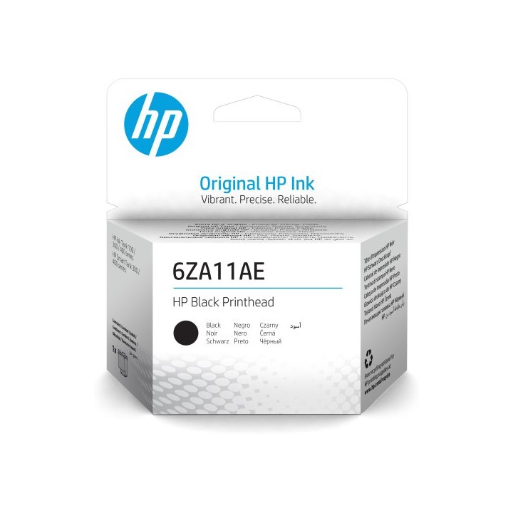 hp hp cap de imprimare 6za11ae negru cabeza de impresora inyeccion de tinta termica