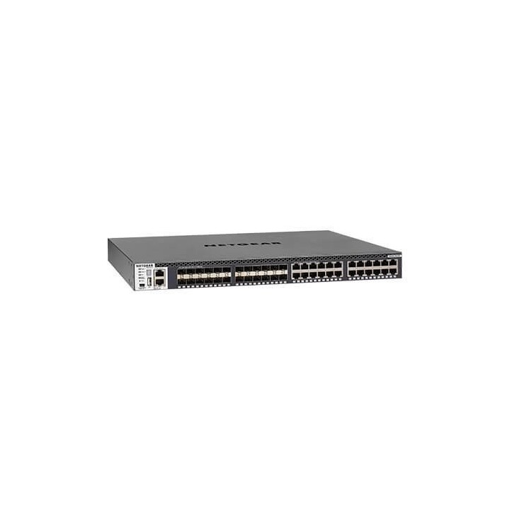 hub switch 48 ptos netgear m4300 24x24f 24pts 10g ethernet 24pts sfp+ gestionado rackeable