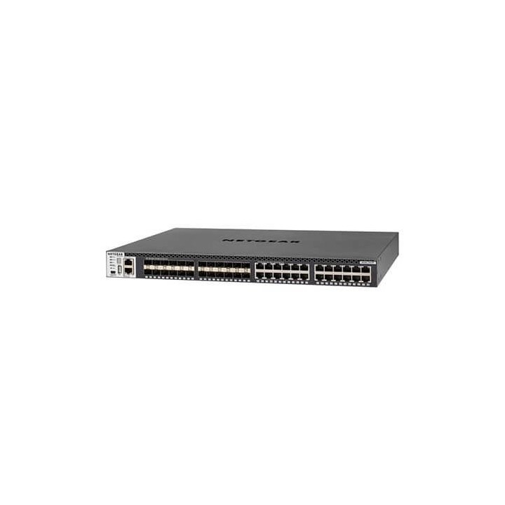 hub switch 48 ptos netgear m4300 24x24f 24pts 10g ethernet 24pts sfp+ gestionado rackeable