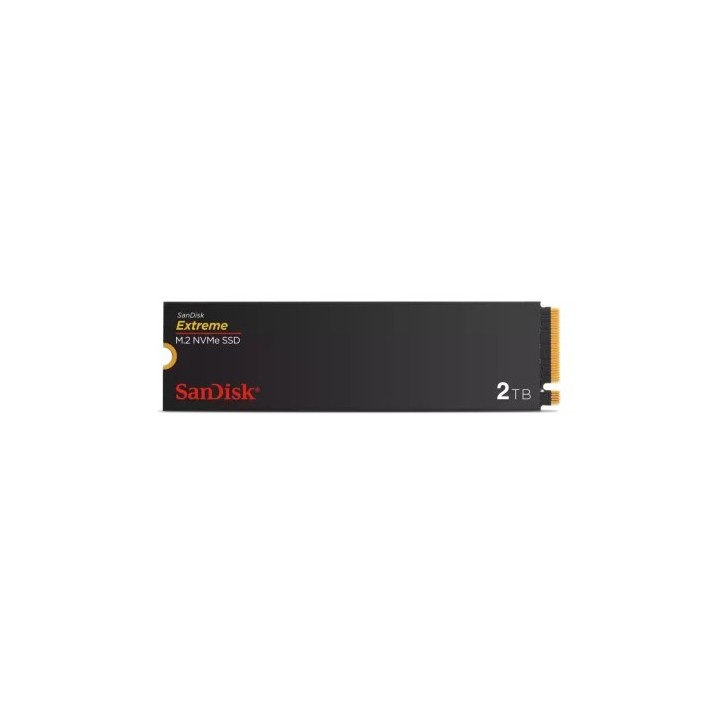 sandisk sandisk extreme 2tb, m.2 2280 pcie gen 4 nvme, con velodidad de lectura de hasta 5150 mb/s