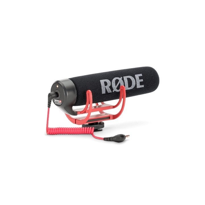 microfono rode videomic go compacto ligero jack 3,5mm 34 dba