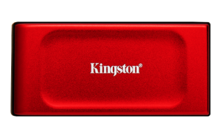 kingston kingston technology ssd externo kingston xs1000 rojo
