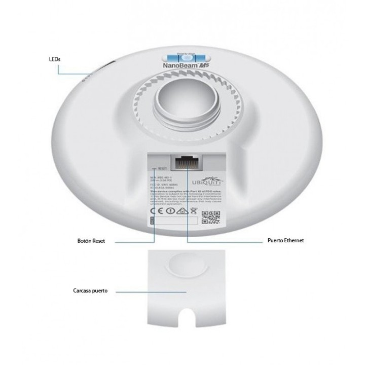 ubiquiti nanobeam m nbe m5 16 5ghz 16dbi