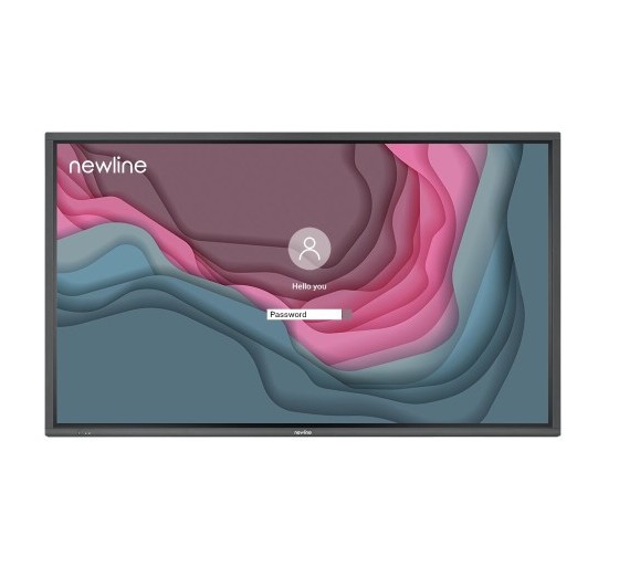 newline newline naos ip+ tt 8621ip   monitor tactil 86 capac., 20 ptos., 4k , 178o ang. vision, no a