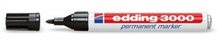 edding blister 1 marcador permanente 3000 negro edding e 3000/1 01