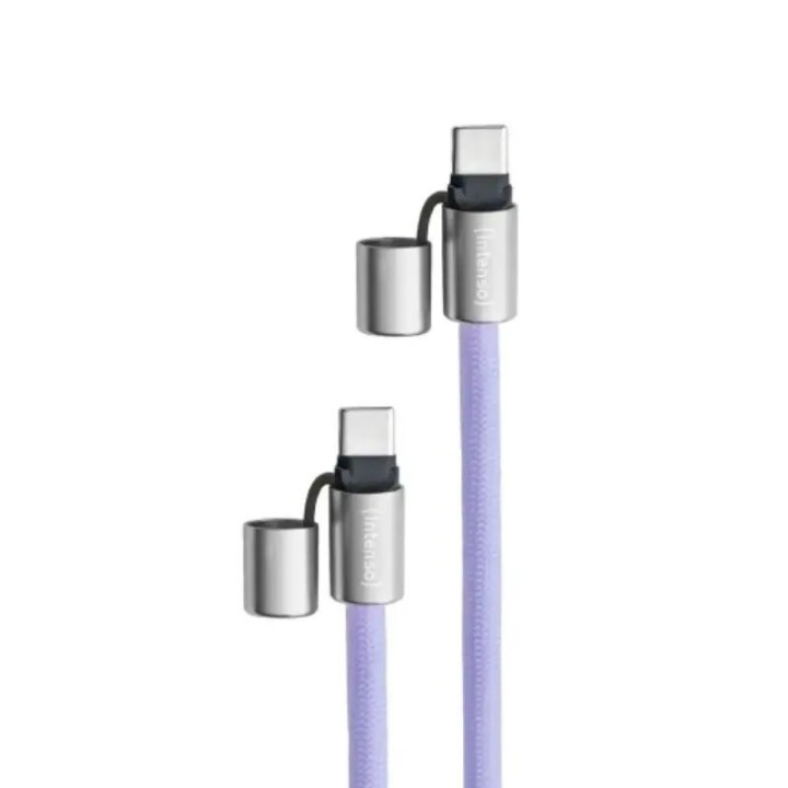 intenso lanyard cable usb c   c 1,65 m lila