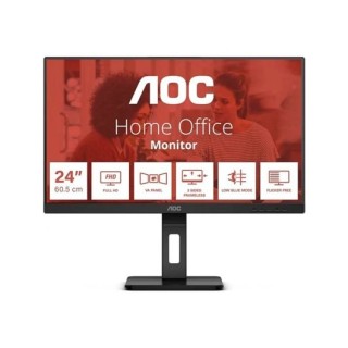 monitor led 24  aoc 24e3qaf negro ips fhd 75hz 4ms 1xhdmi 1xdp vesa