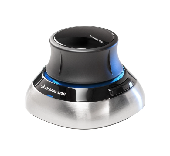 3dconnexion 3dconnexion spacemouse raton oficina rf wireless + bluetooth + usb type a 6dof