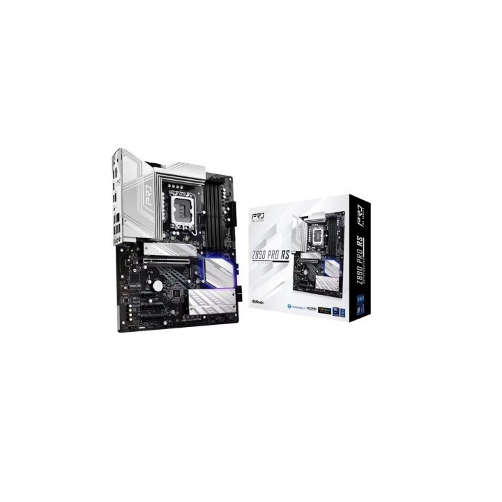 asrock placa asrock z890 pro rs,intel,1851,z890,4ddr5,atx