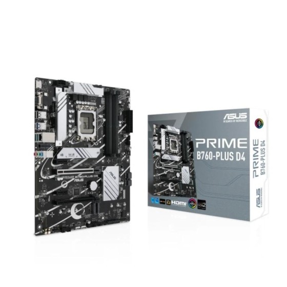 asus placa base prime b760 plus d4 atx 1700